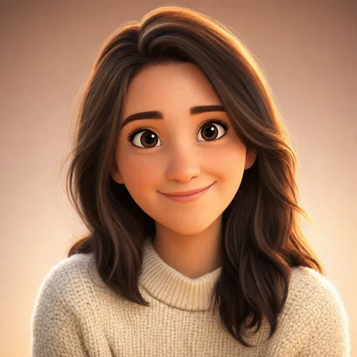 A Pixar-style 3D character portrait made from one selfie.