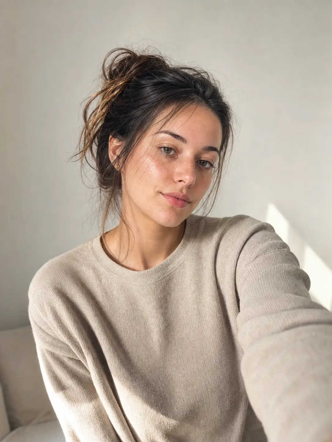 A clean everyday glow-up portrait from one photo.